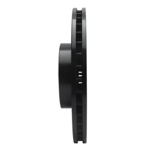 BMW X6 Brake Rotor (1) - Front Right - R1 Concepts - Drilled & Slotted - Black - `07-`19